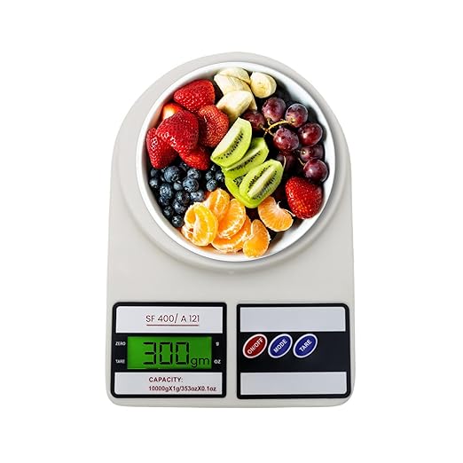 Digital Kitchen Weighing Scale – 10kg Capacity, LCD Display, Precision for Cooking, Baking & Fitnes